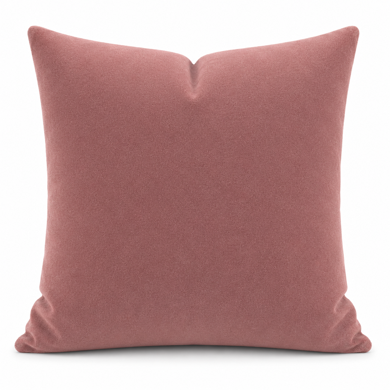 Fodera Cuscino Premium Velluto Rosa Antico