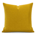 Fodera Cuscino Premium Velluto Giallo Ocra
