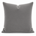 Fodera Cuscino Premium Velluto – Grafite Perla
