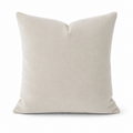 Fodera Premium Cuscino Velluto Avorio