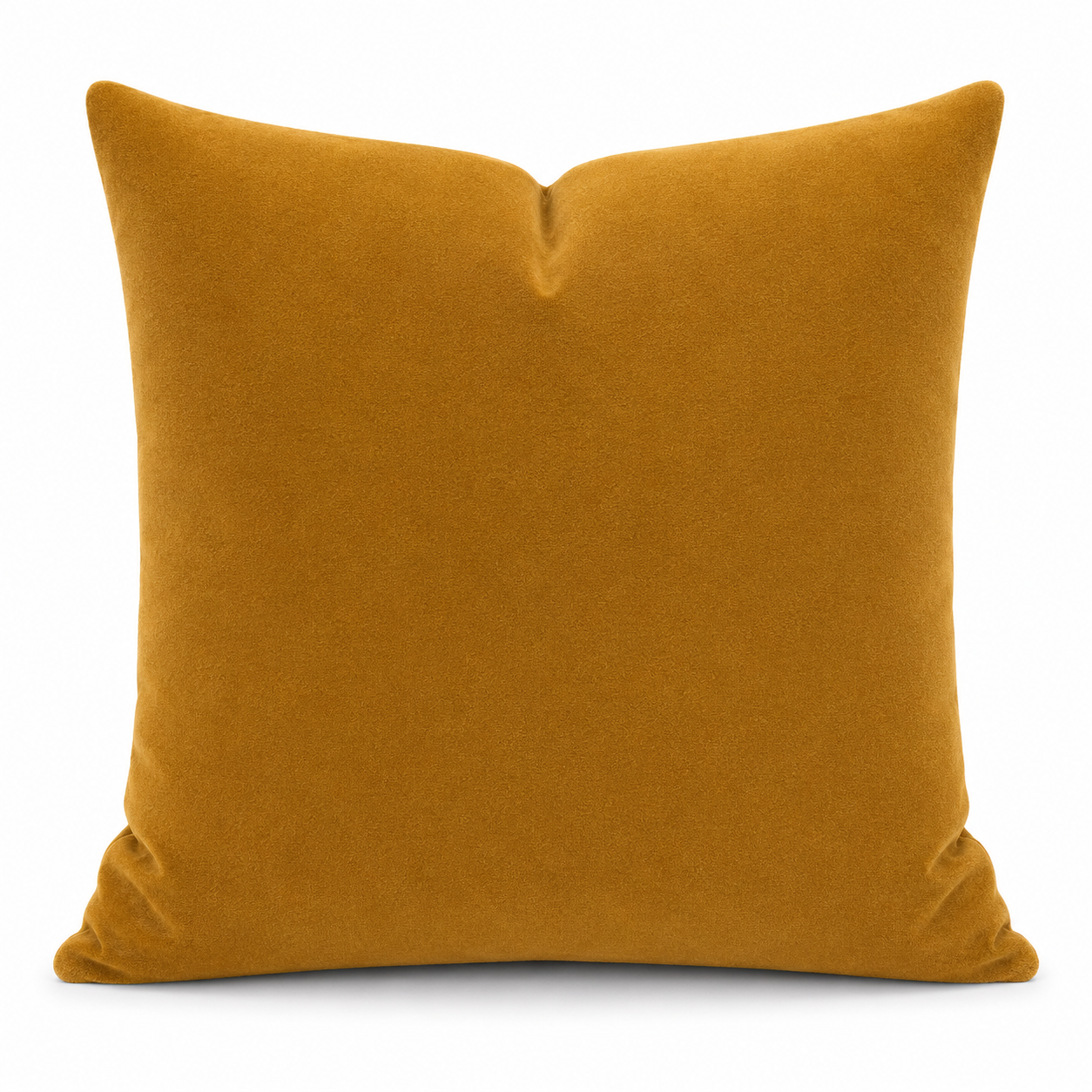 Fodera Cuscino Premium Velluto Caramello