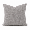 Fodera Cuscino Premium Bouclé – Grigio Perla