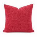 Fodera Cuscino Premium Bouclé – Lampone