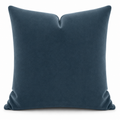 Fodera Cuscino Premium Velluto – Blu Ardesia
