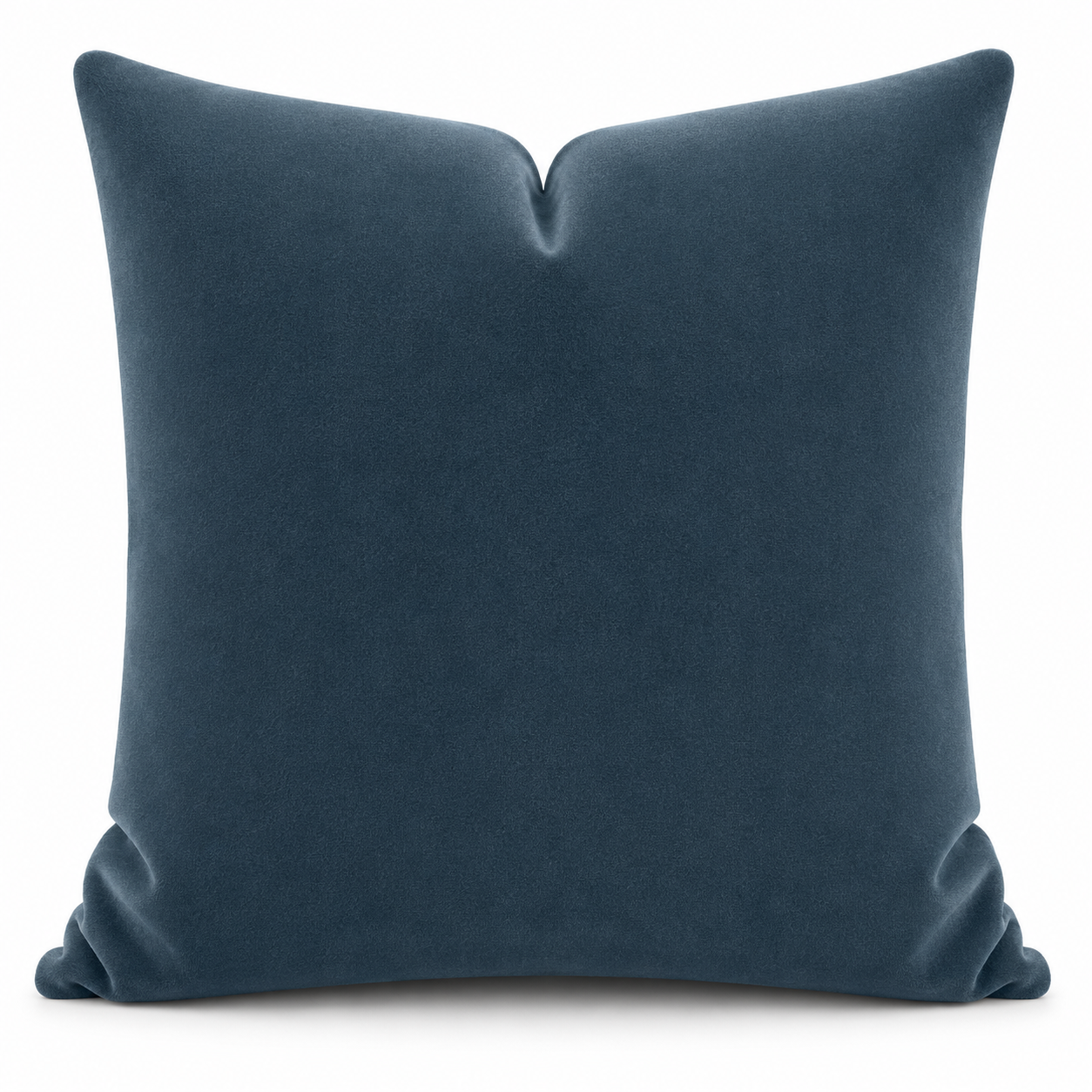 Fodera Cuscino Premium Velluto – Blu Ardesia