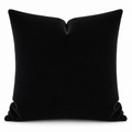 Fodera Cuscino Premium Velluto – Nero Onice